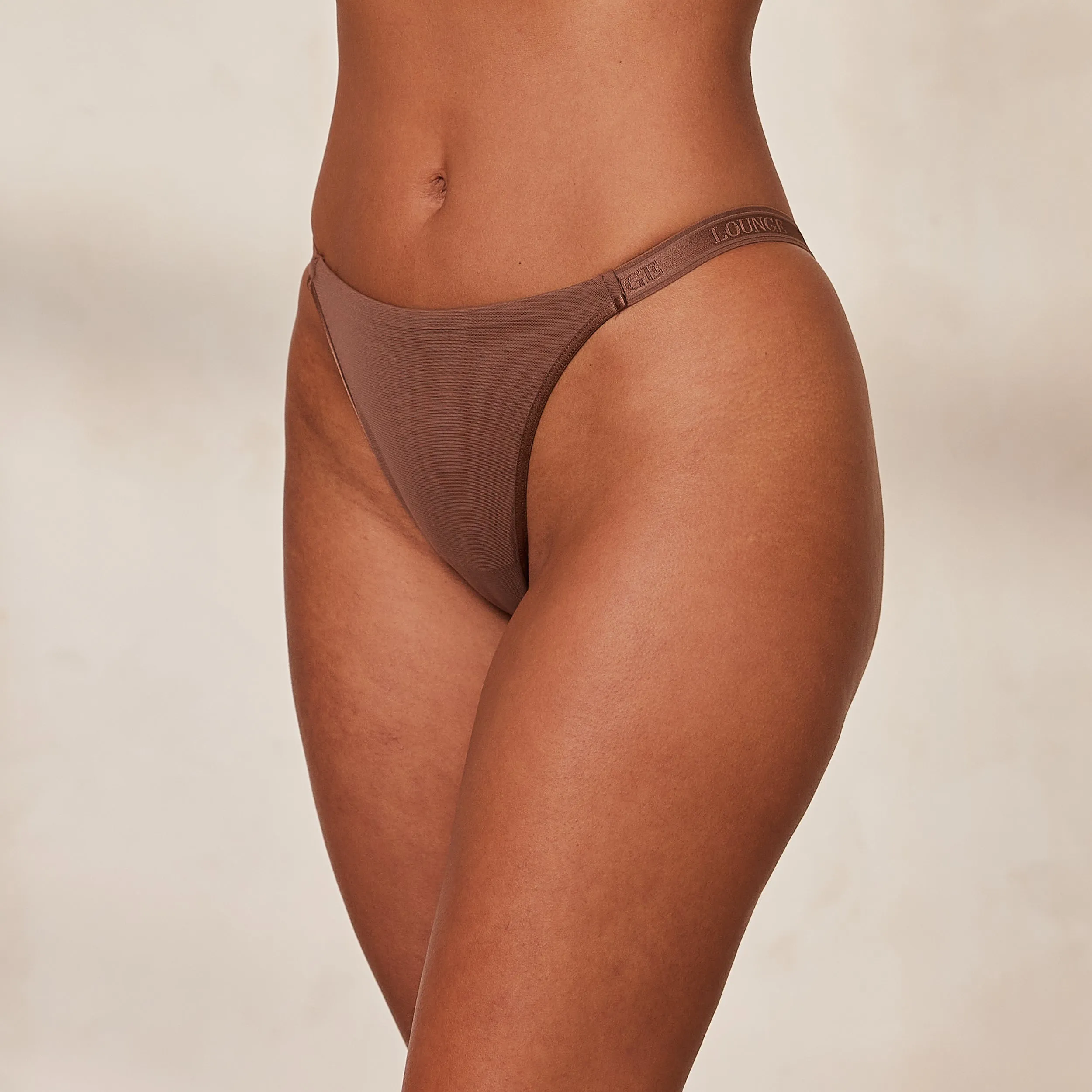Smooth Mesh Culotte - Noisette