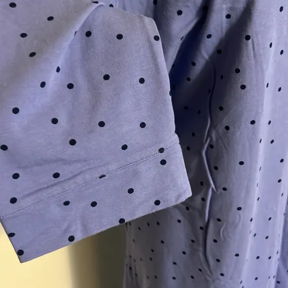 Soma Blue Polka Dot Maxi nightgown