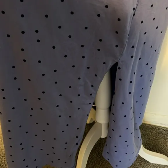 Soma Blue Polka Dot Maxi nightgown