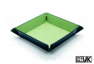 Square Clip-Up Dice Tray - Green