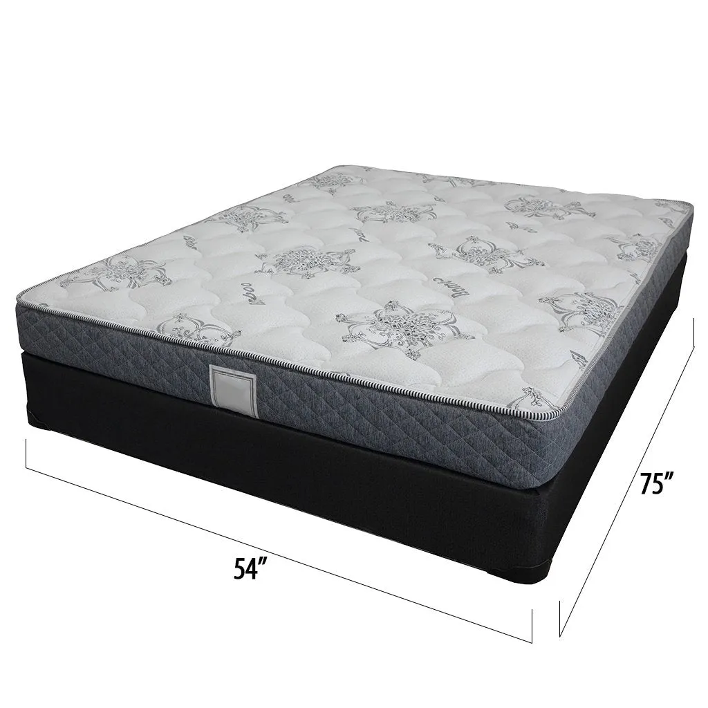 Sturdy 9-inch metal bed frame – hayley collection – double size