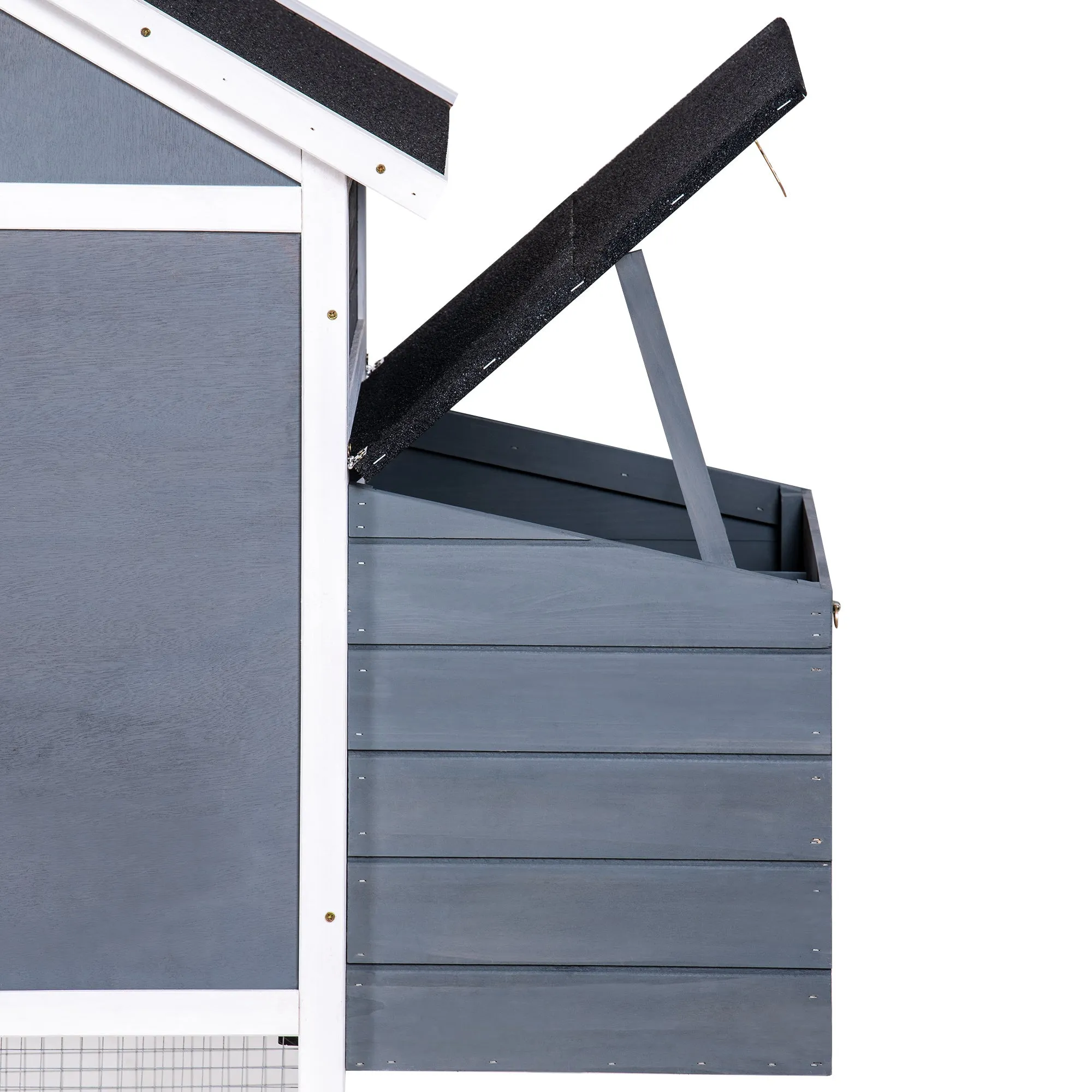 Sturdy Pet Rabbit Hutch Wooden House Chicken Coop for Small Animals