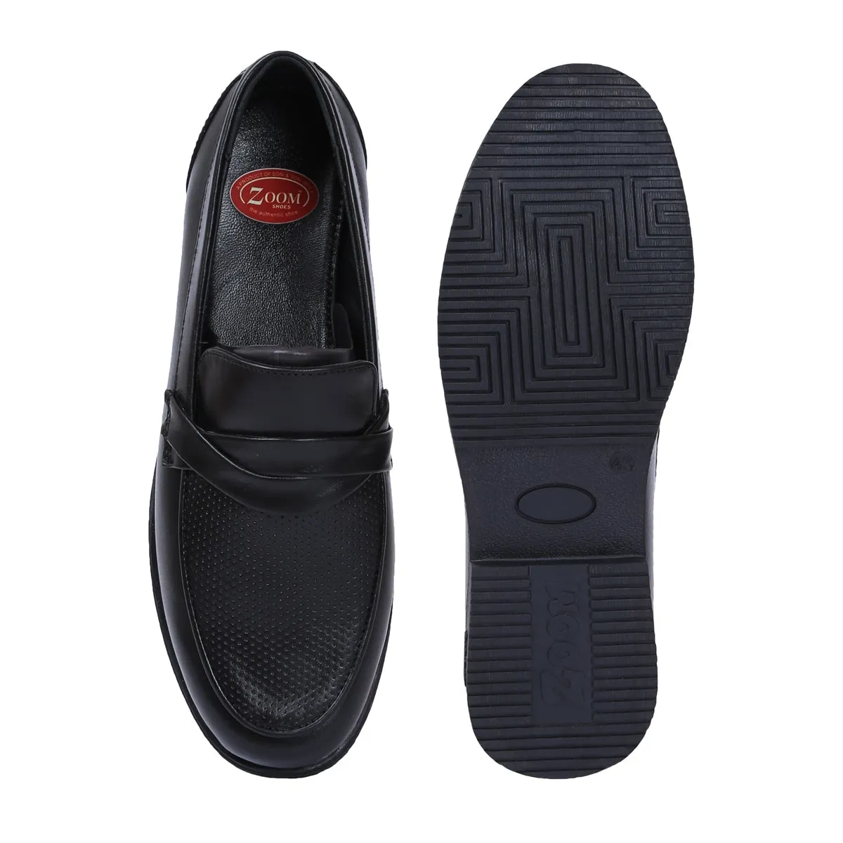 Stylish Leather Casual Slip on Shoes for Men - 2127