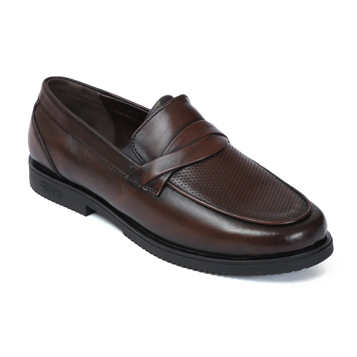 Stylish Leather Casual Slip on Shoes for Men - 2127