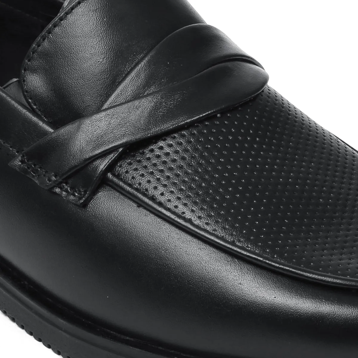 Stylish Leather Casual Slip on Shoes for Men - 2127