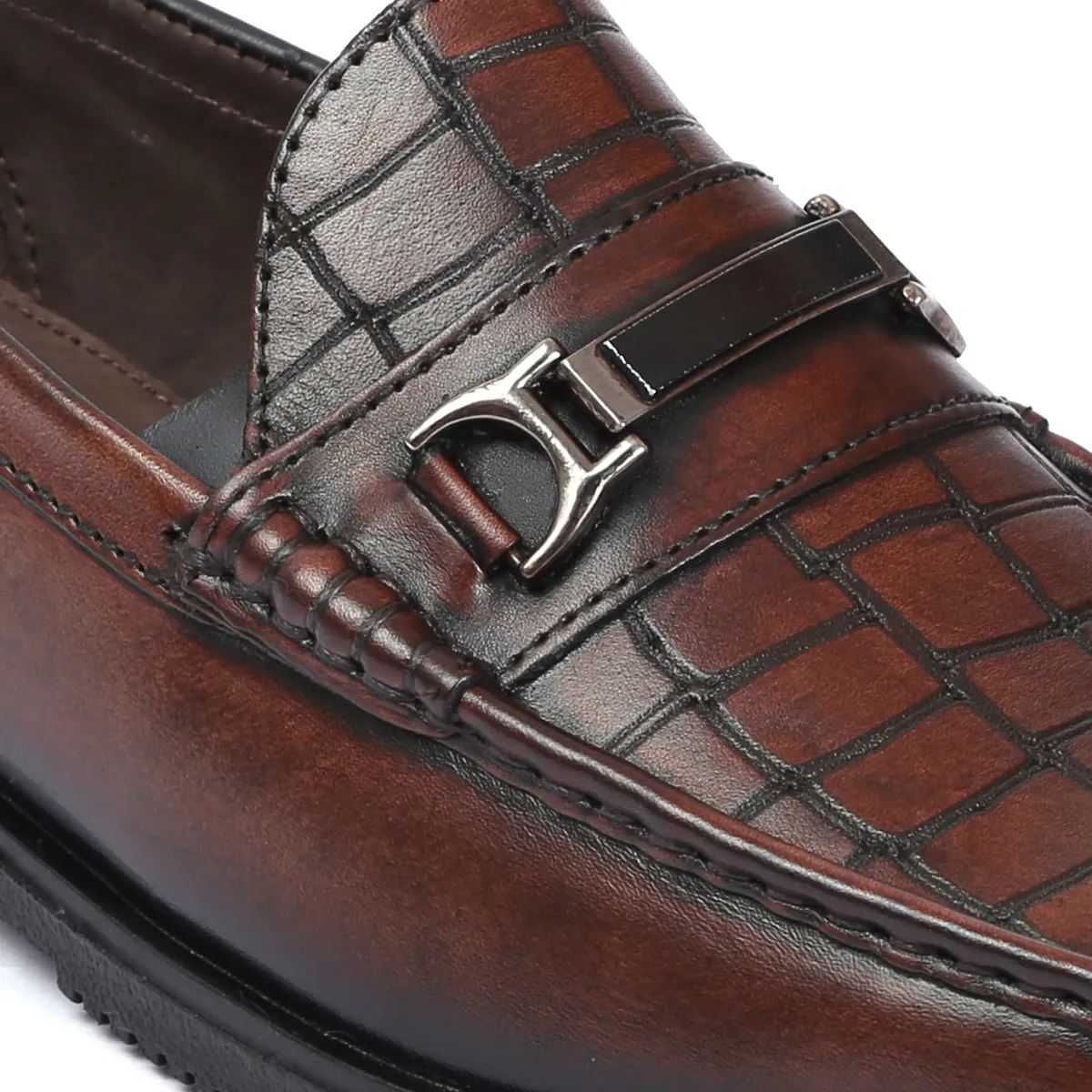 Stylish Leather Loafer Formal Shoes For Men – 2129