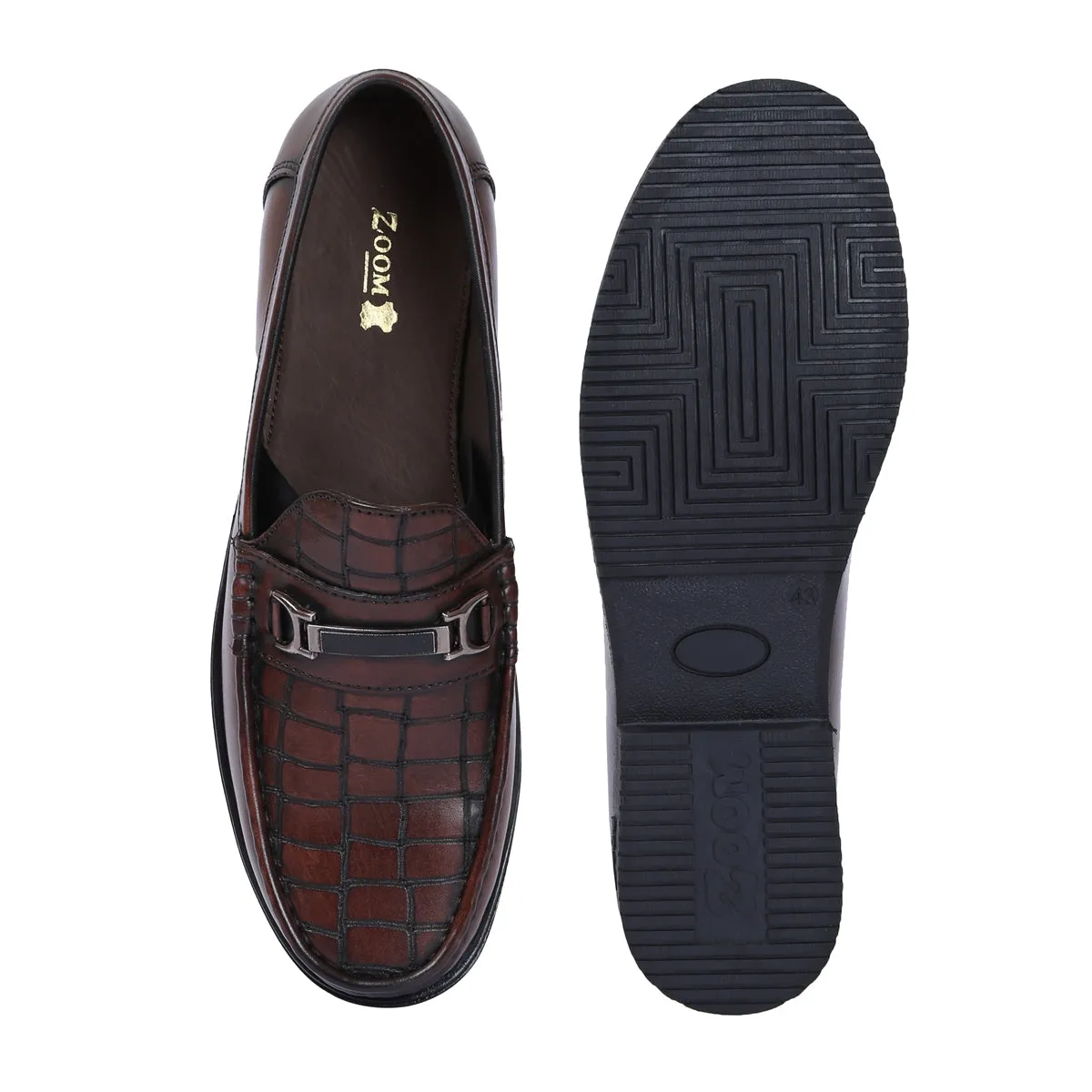 Stylish Leather Loafer Formal Shoes For Men – 2129