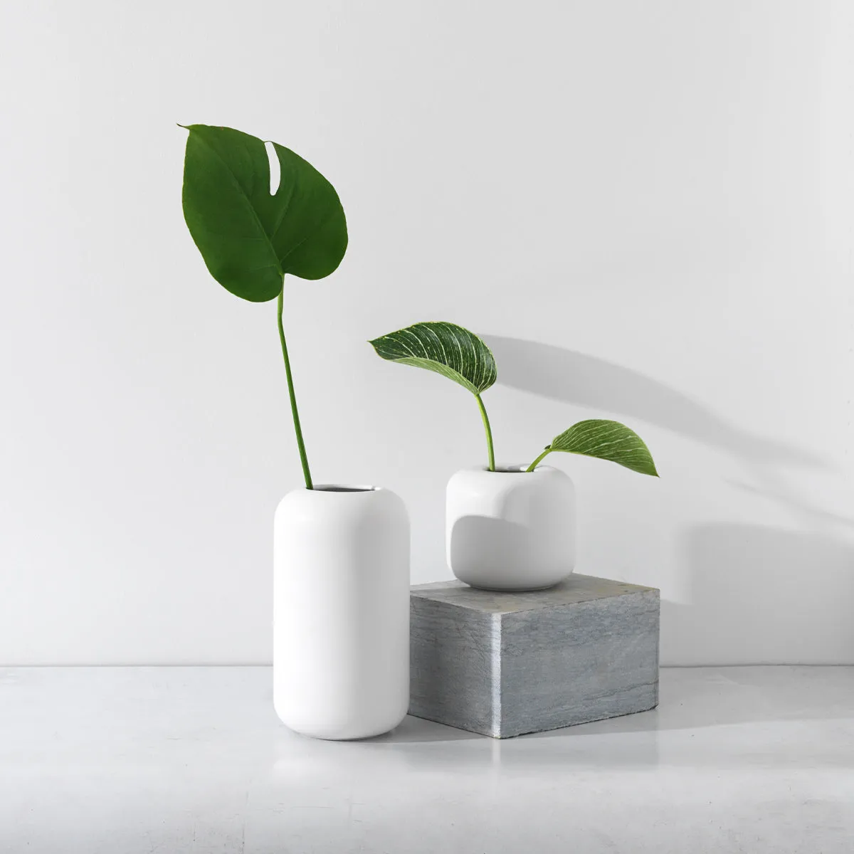 Tall Stoneware Vase