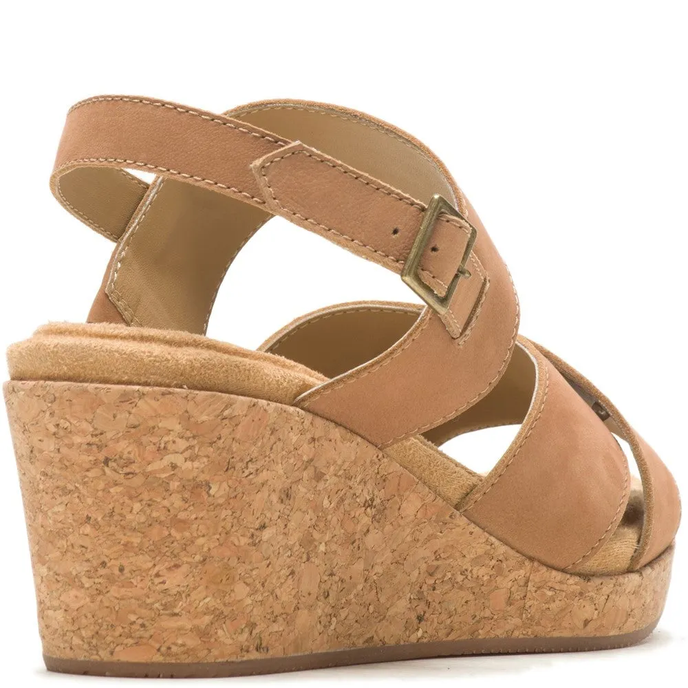 Tan Willow X Band Sandals