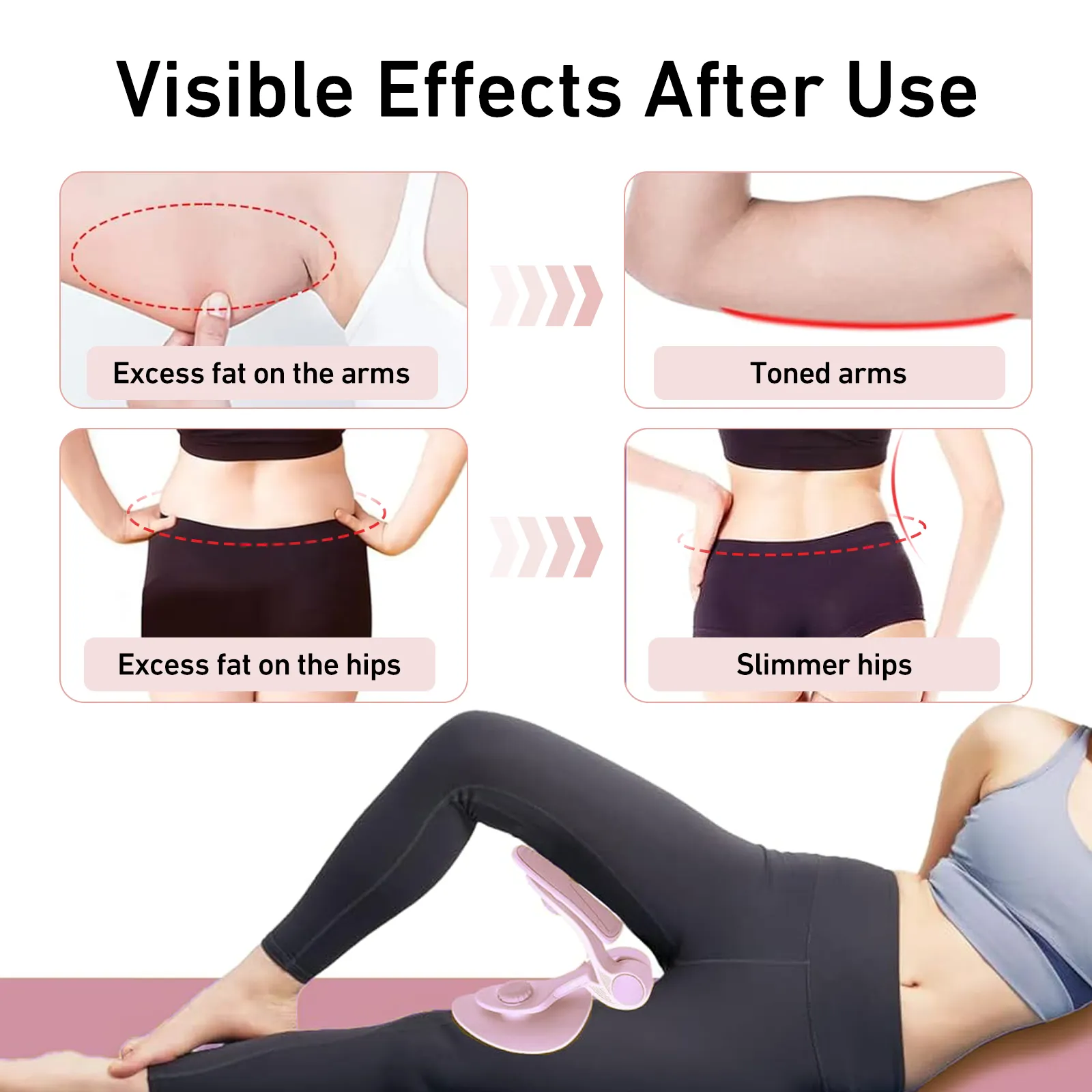 Thigh Exerciser, Hip and Pelvis Trainer,  for Women Home Gym