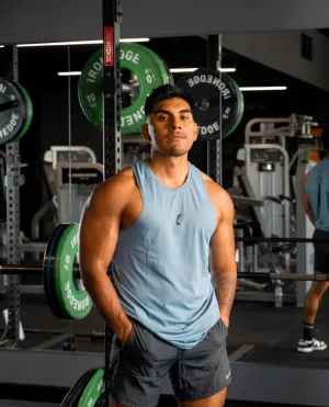 Trainer Singlet - Blue