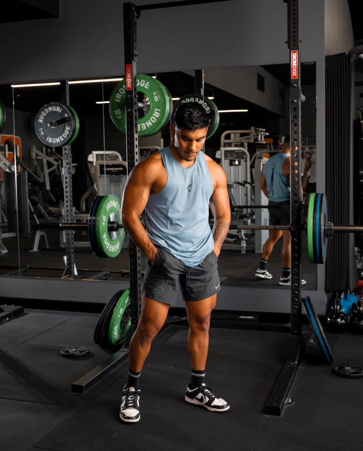 Trainer Singlet - Blue