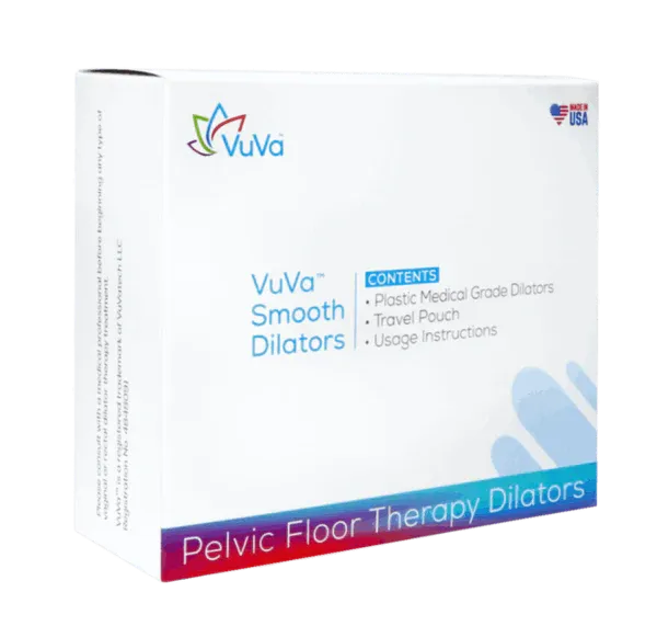 Vaginal Dilators - Set of 7 Graduated Smooth Plastic Dilators by VuVa