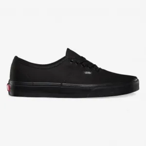 VANS AUTHENTIC BLACK BLACK UNISEX TRAINERS