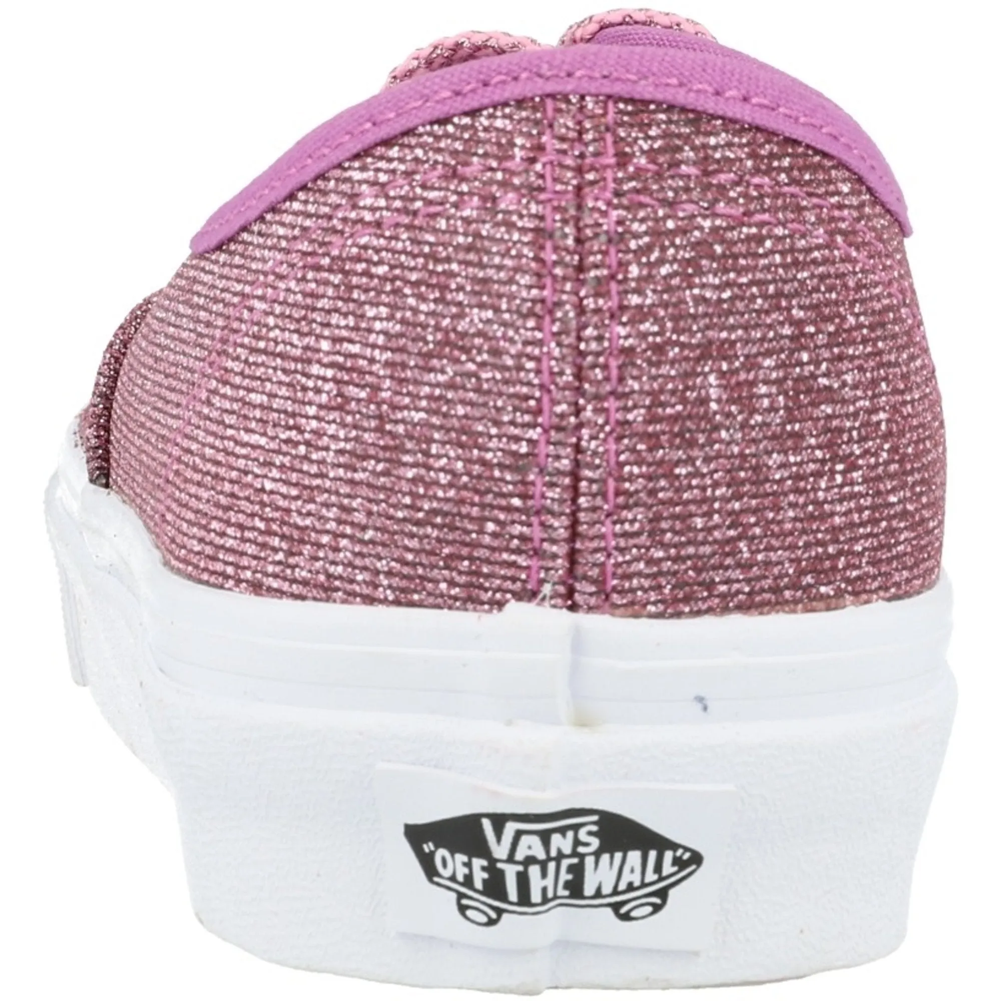 Vans UA Authentic Pink Glitter Trainers