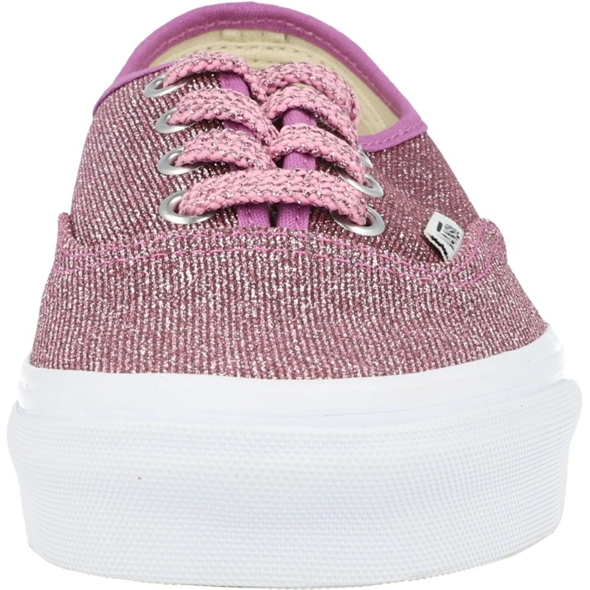 Vans UA Authentic Pink Glitter Trainers
