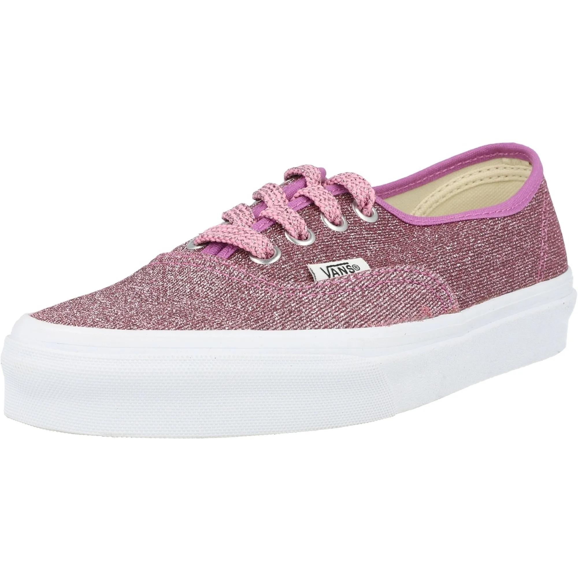 Vans UA Authentic Pink Glitter Trainers