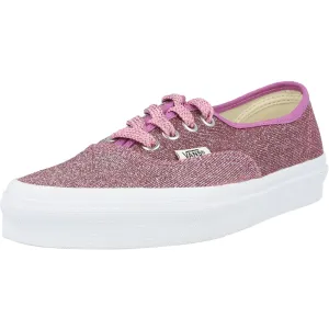 Vans UA Authentic Pink Glitter Trainers