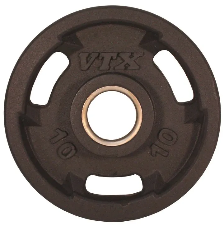 VTX Olympic Wide Flange Rubber Grip Plate
