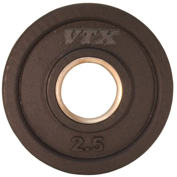 VTX Olympic Wide Flange Rubber Grip Plate