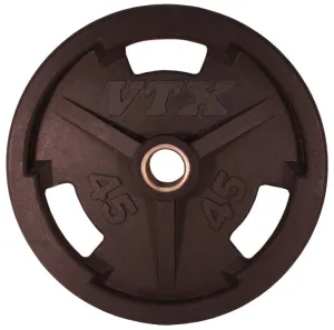 VTX Olympic Wide Flange Rubber Grip Plate