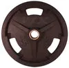 VTX Troy Olympic Rubber Encased "Wide Flange" 3 Hole Grip VTX Plate