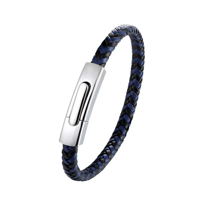 Weaved Leather Bracelet