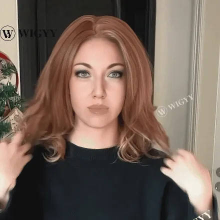 Wigyy Shouder Length Curl Daily Use Elegant Wig