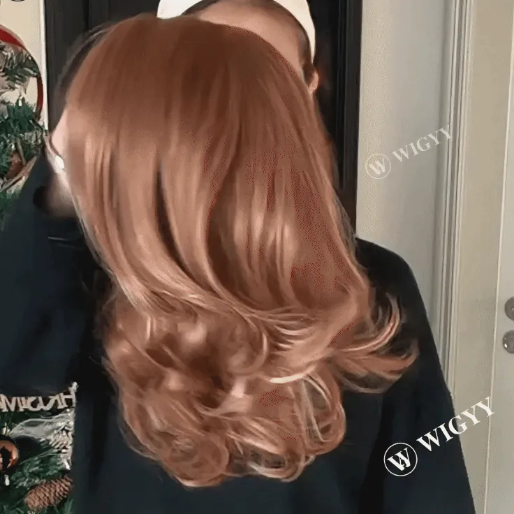 Wigyy Shouder Length Curl Daily Use Elegant Wig