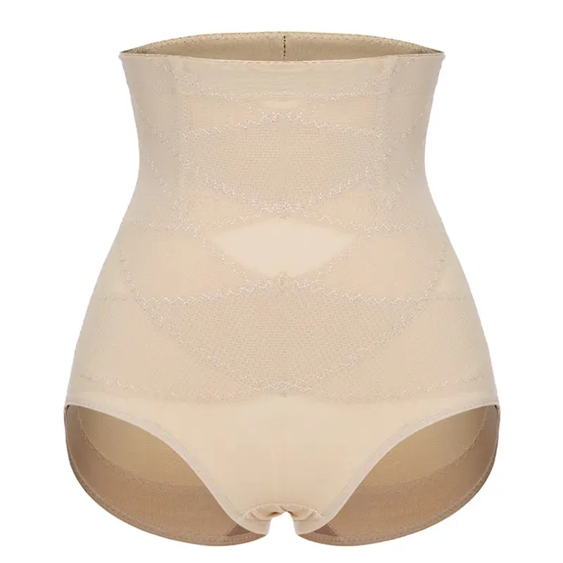Women's High Waist Butt Lifter Shapewear: Double Tummy Control, Seamless Underwear Briefs