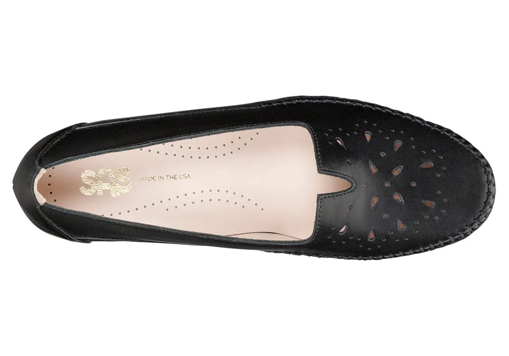 Women's Sonyo Slip On Heel in Alfa Black