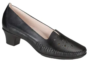 Women's Sonyo Slip On Heel in Alfa Black