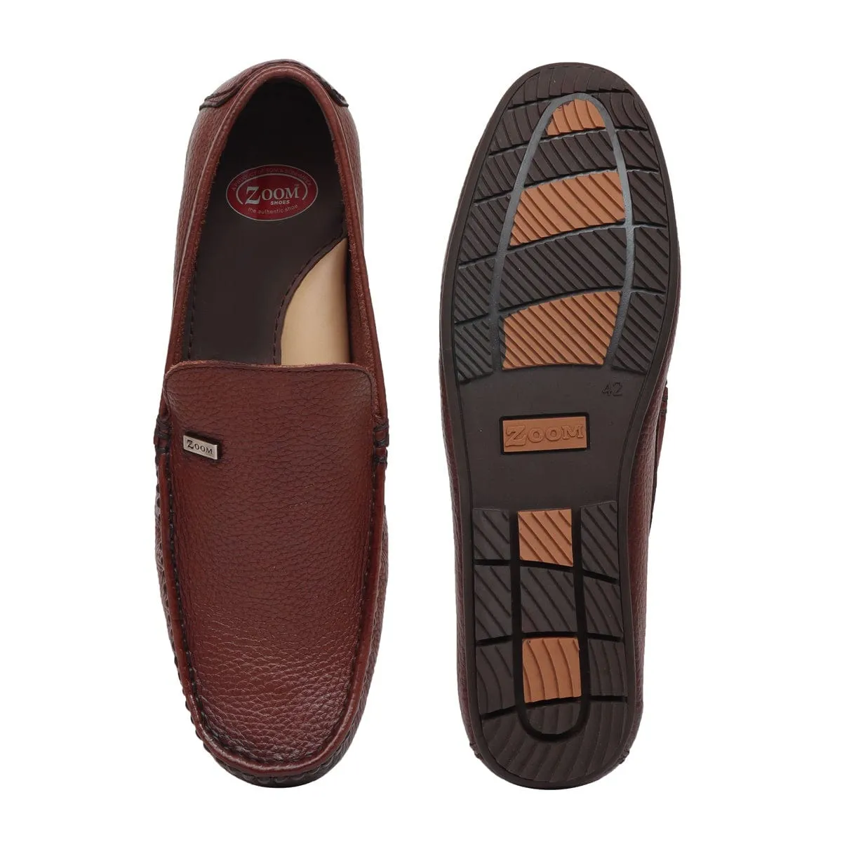 Zoom Shoes™ Genuine Leather Loafers for Men BT-16