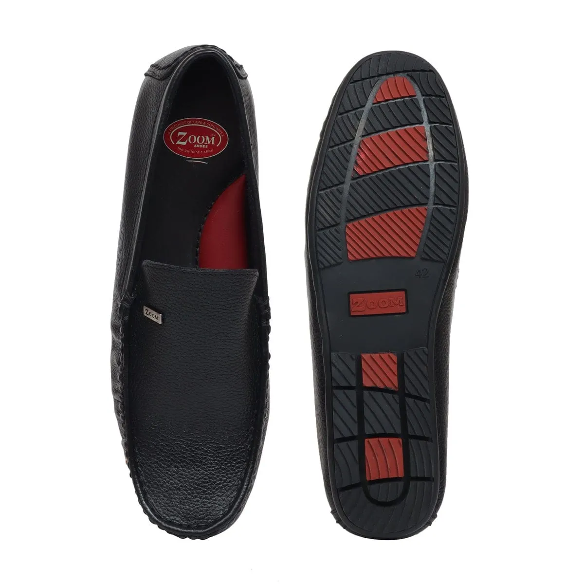 Zoom Shoes™ Genuine Leather Loafers for Men BT-16